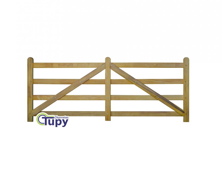Porteira (madeira garapa) Charretes Tupy